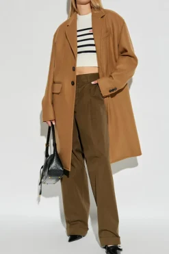 Dsquared2 kremowy Wełniany top