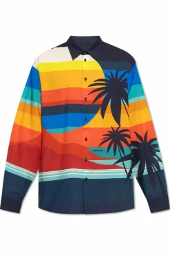 Dsquared2 MULTIKOLOR Koszula kapsuła `Summer Lovers`
