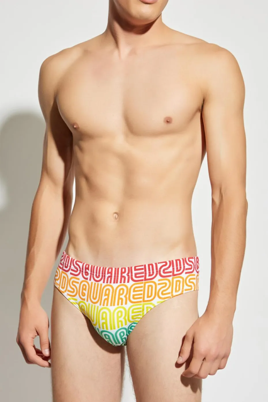 Dsquared2 MULTIKOLOR Slipy kąpielowe