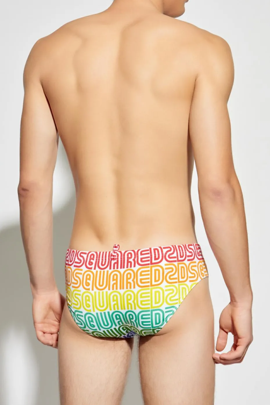 Dsquared2 MULTIKOLOR Slipy kąpielowe
