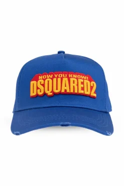 Dsquared2 NIEBIESKI Czapka z daszkiem