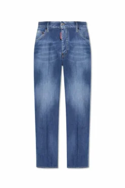 Dsquared2 NIEBIESKI Jeansy `642` kapsuła `Summer Lovers`