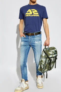 Dsquared2 NIEBIESKI Jeansy `Super Twinky`