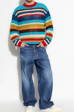 Dsquared2 NIEBIESKI Jeansy kapsuła `Summer Lovers`