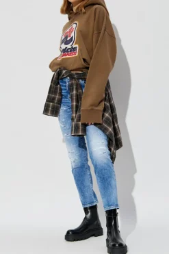 Dsquared2 NIEBIESKI Jeansy `Cool Girl`