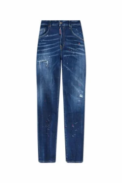 Dsquared2 NIEBIESKI Jeansy `Skater`
