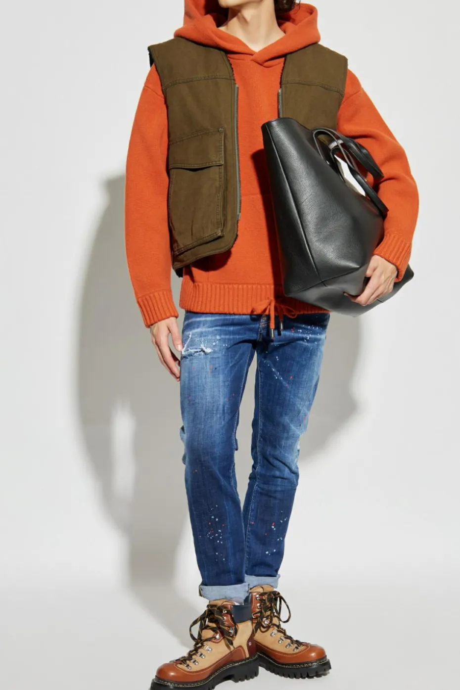 Dsquared2 NIEBIESKI Jeansy `Skater`