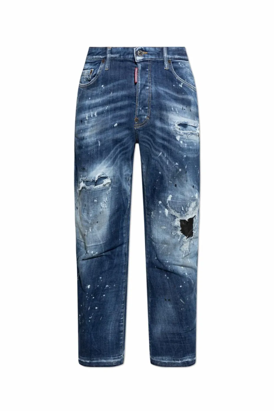 Dsquared2 NIEBIESKI Jeansy `Bro`