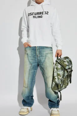 Dsquared2 NIEBIESKI Jeansy `Loose`