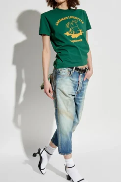 Dsquared2 NIEBIESKI Jeansy `Baby Carpenter`