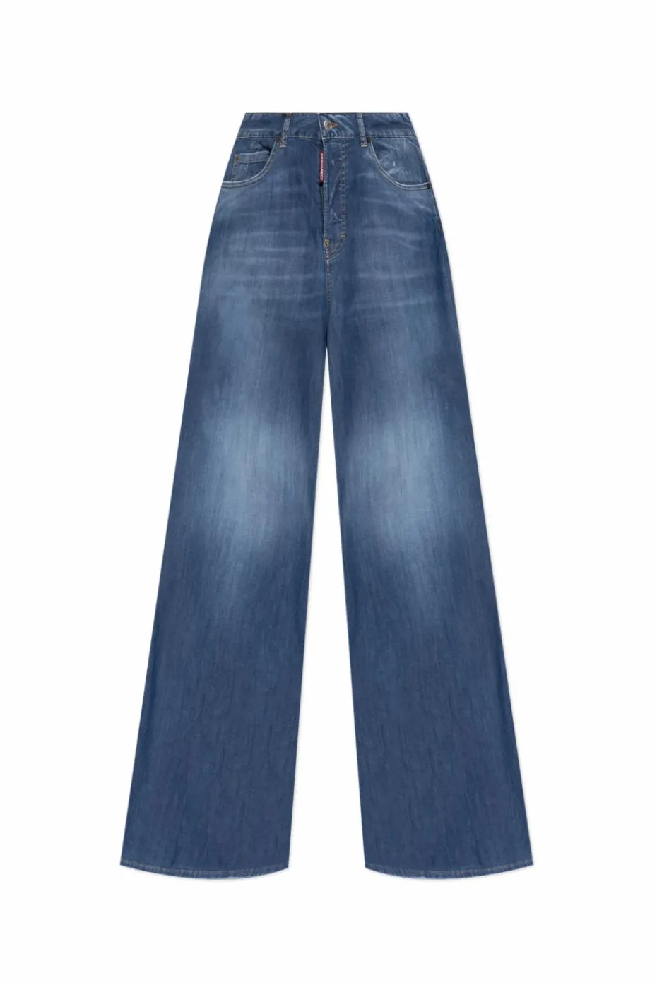 Dsquared2 NIEBIESKI Jeansy `Traveller` kapsuła `Summer Lovers`