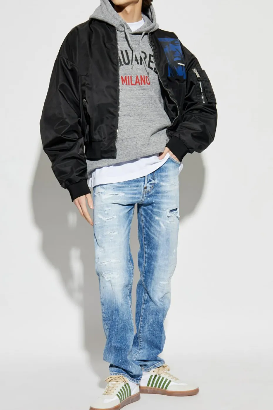 Dsquared2 NIEBIESKI Jeansy `642`
