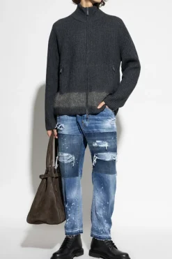 Dsquared2 NIEBIESKI Jeansy `Big Brother`