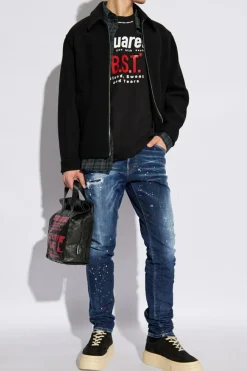 Dsquared2 NIEBIESKI Jeansy `Cool Guy`