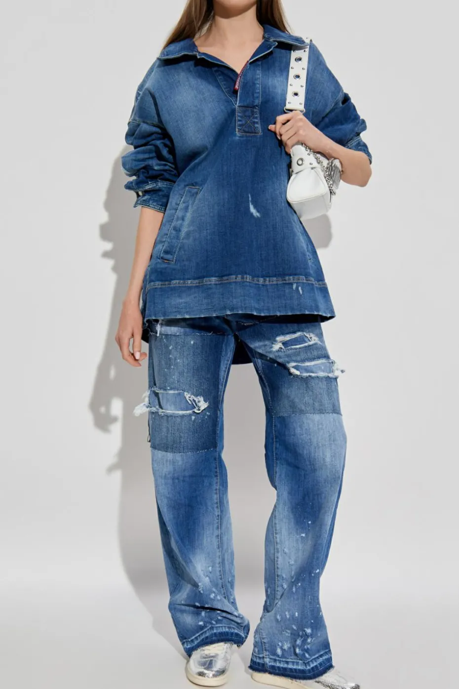 Dsquared2 NIEBIESKI Jeansy `San Diego`