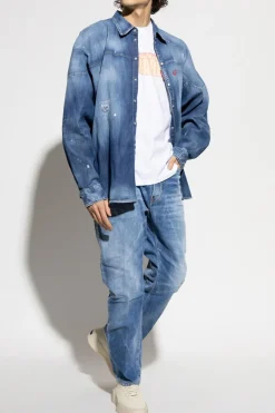Dsquared2 NIEBIESKI Jeansy `London Bro`