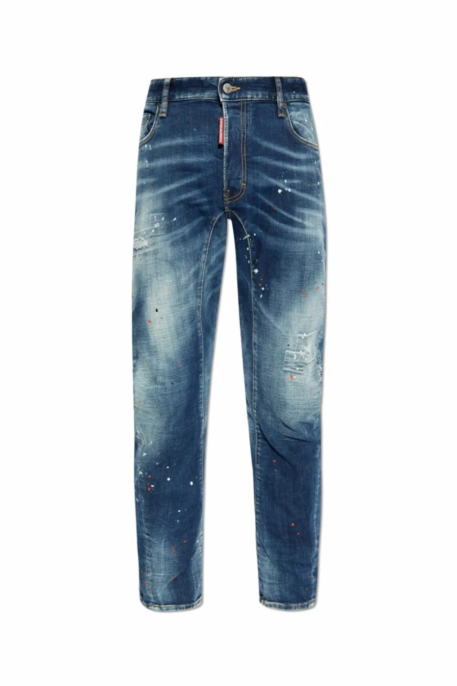 Dsquared2 NIEBIESKI Jeansy `Tidy Biker`