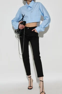 Dsquared2 NIEBIESKI Koszula z kieszeniami