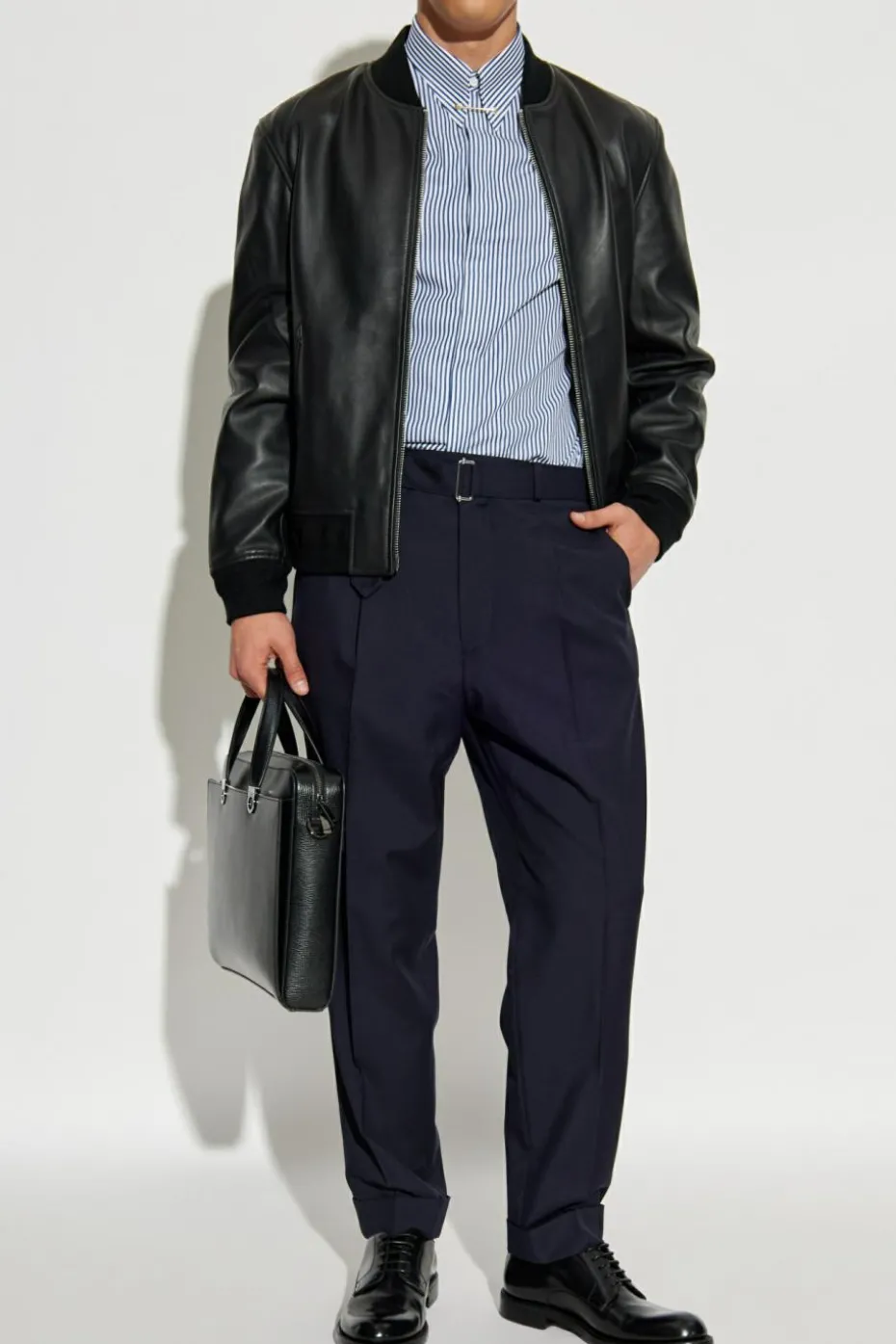 Dsquared2 NIEBIESKI Koszula ze wzorem w pasy