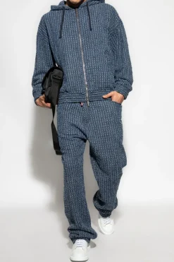 Dsquared2 NIEBIESKI Kurtka z kapturem