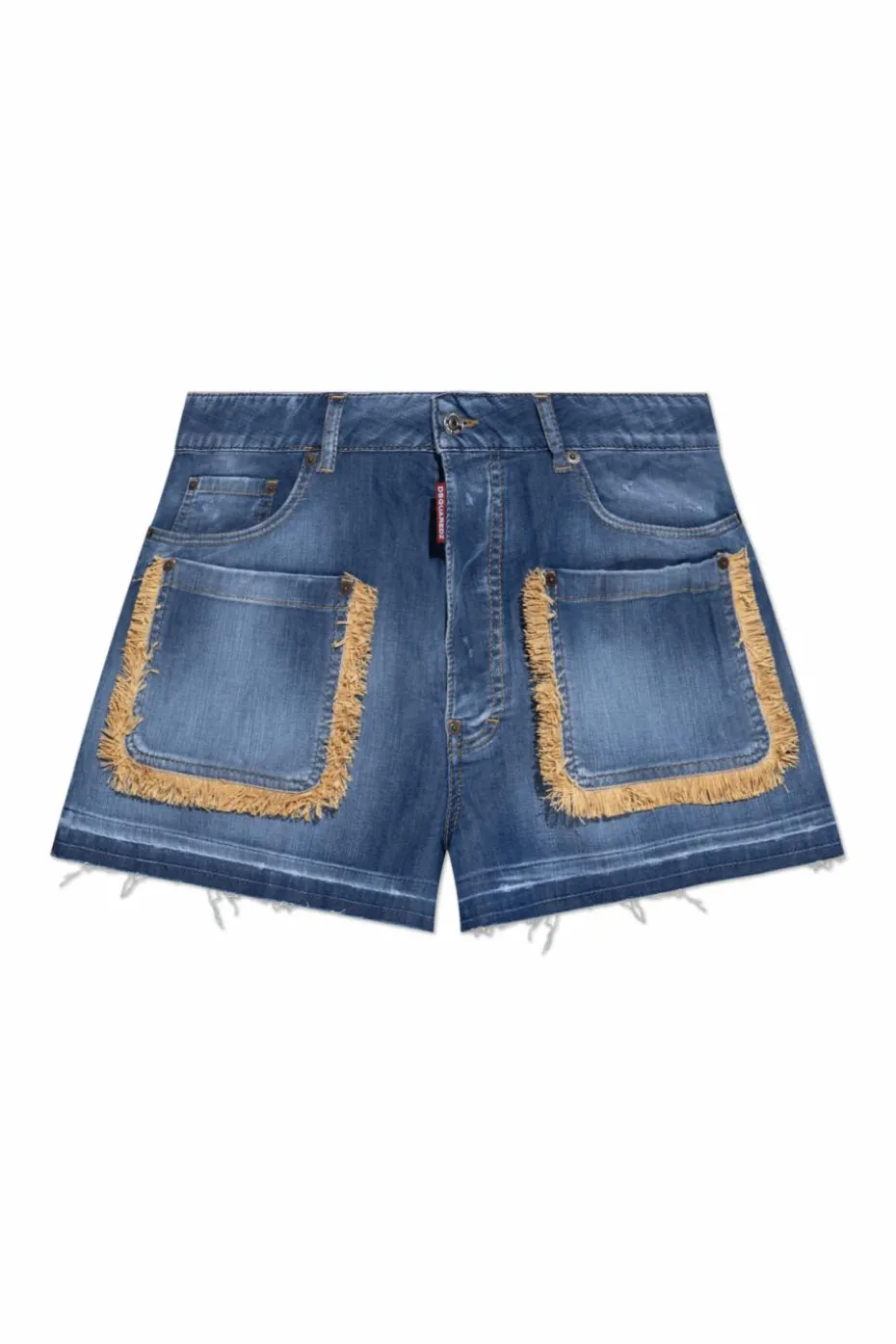 Dsquared2 NIEBIESKI Szorty kapsuła `Summer Lovers`