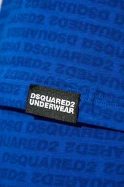 Dsquared2 NIEBIESKI Zestaw: bokserki i t-shirt z kolekcji `Underwear`