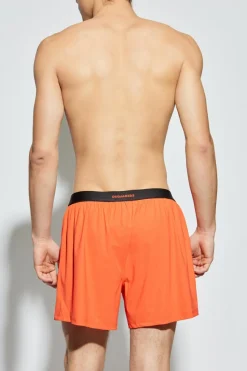 Dsquared2 POMARAŃCZOWY Bokserki