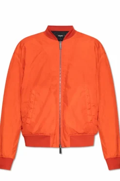 Dsquared2 POMARAŃCZOWY Kurtka typu `bomber`