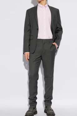 Dsquared2 RÓŻOWY Bawełniana koszula