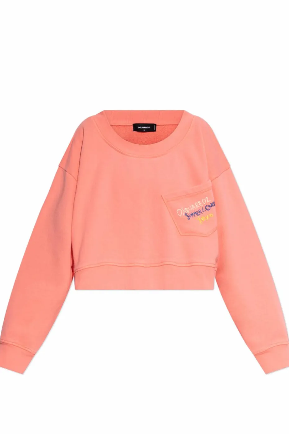 Dsquared2 RÓŻOWY Bluza kapsuła `Summer Lovers`