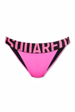 Dsquared2 RÓŻOWY Dół od kostiumu kąpielowego