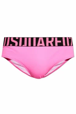 Dsquared2 RÓŻOWY Slipy kąpielowe