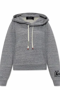 Dsquared2 SZARY Bawełniana bluza