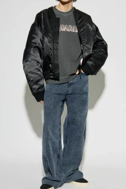 Dsquared2 SZARY Bluza z logo