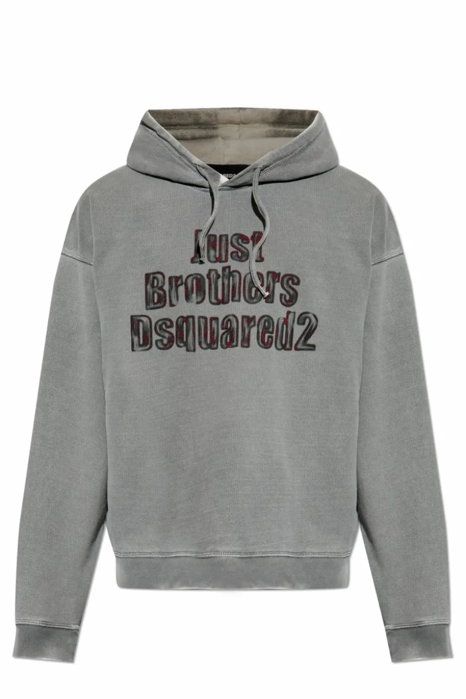 Dsquared2 SZARY Bluza ze wzorem