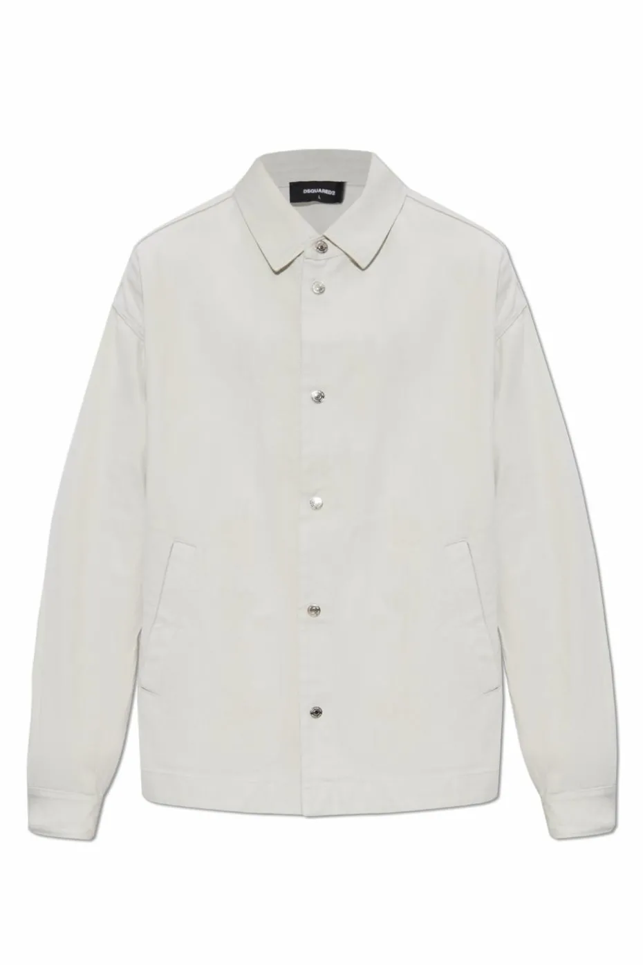 Dsquared2 SZARY Jeansowa kurtka