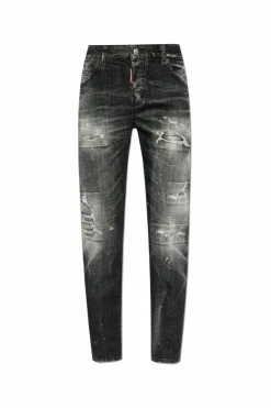 Dsquared2 SZARY Jeansy `Cool Girl`
