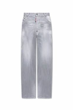 Dsquared2 SZARY Jeansy `Loose`