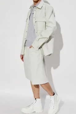 Dsquared2 SZARY Koszula z kieszeniami