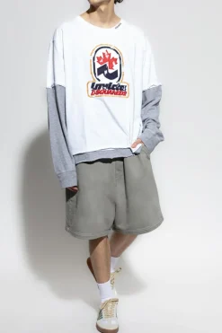 Dsquared2 SZARY Szorty kapsuła 'Invicta'