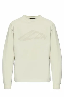 Dsquared2 SZARY T-shirt z nadrukiem