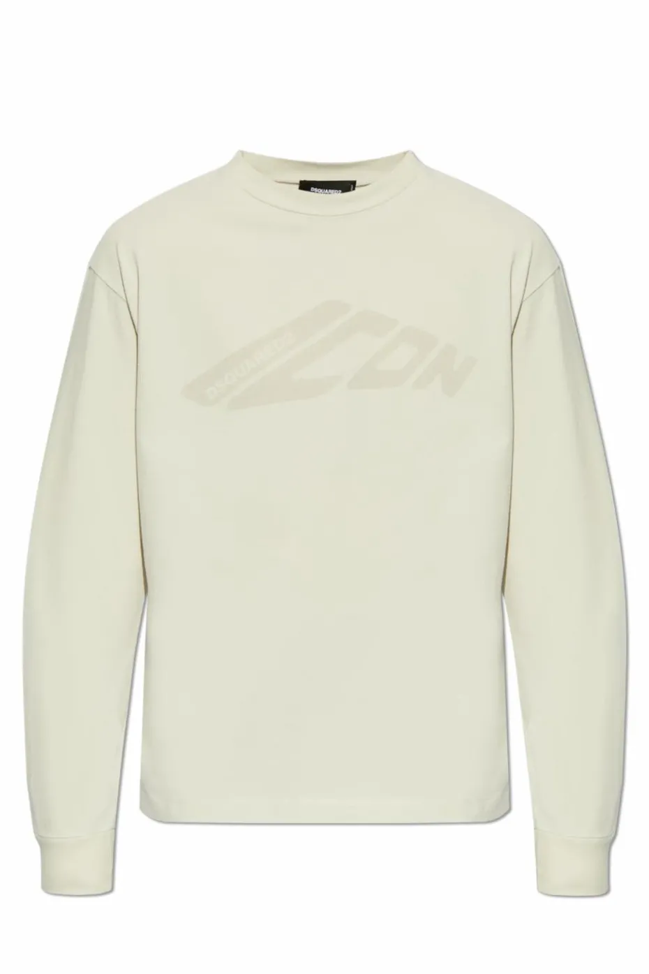 Dsquared2 SZARY T-shirt z nadrukiem