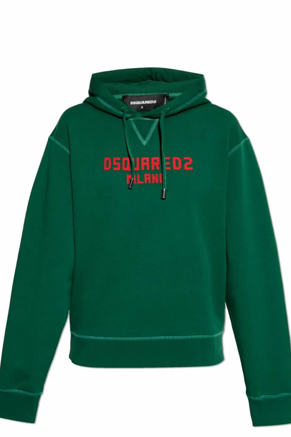 Dsquared2 ZIELONY Bluza z logo