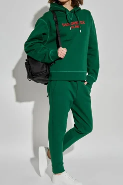 Dsquared2 ZIELONY Bluza z logo