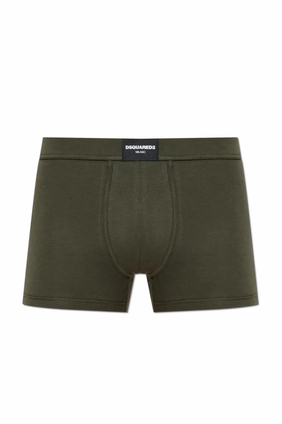 Dsquared2 ZIELONY Bokserki z logo