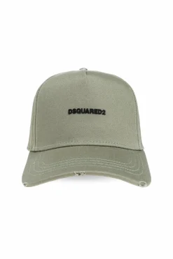 Dsquared2 ZIELONY Czapka z daszkiem