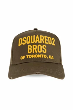 Dsquared2 ZIELONY Czapka z daszkiem