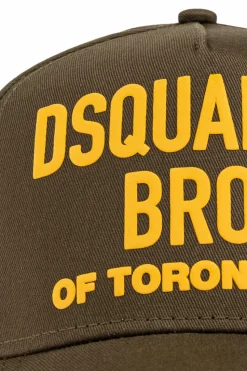 Dsquared2 ZIELONY Czapka z daszkiem