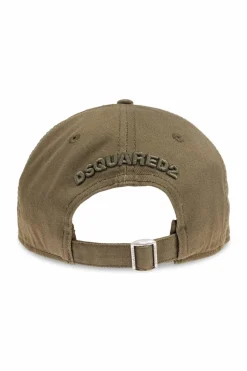 Dsquared2 ZIELONY Czapka z daszkiem
