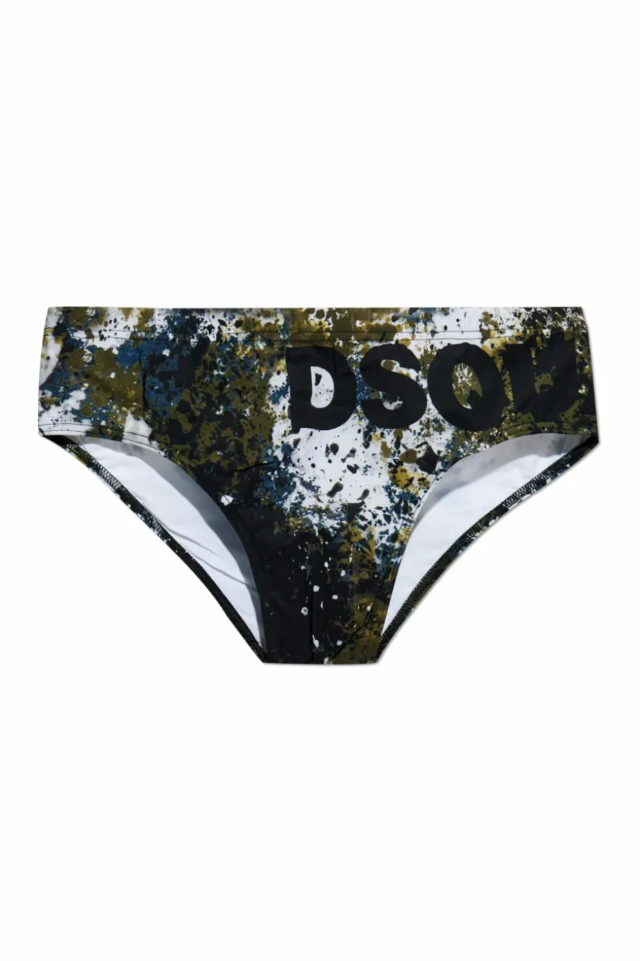 Dsquared2 ZIELONY Slipy kąpielowe